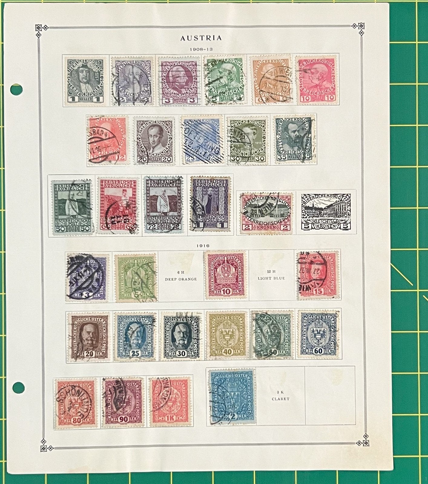 Austria Collection of 302 Stamps on Album Pages ZAYIX 0825SB4022