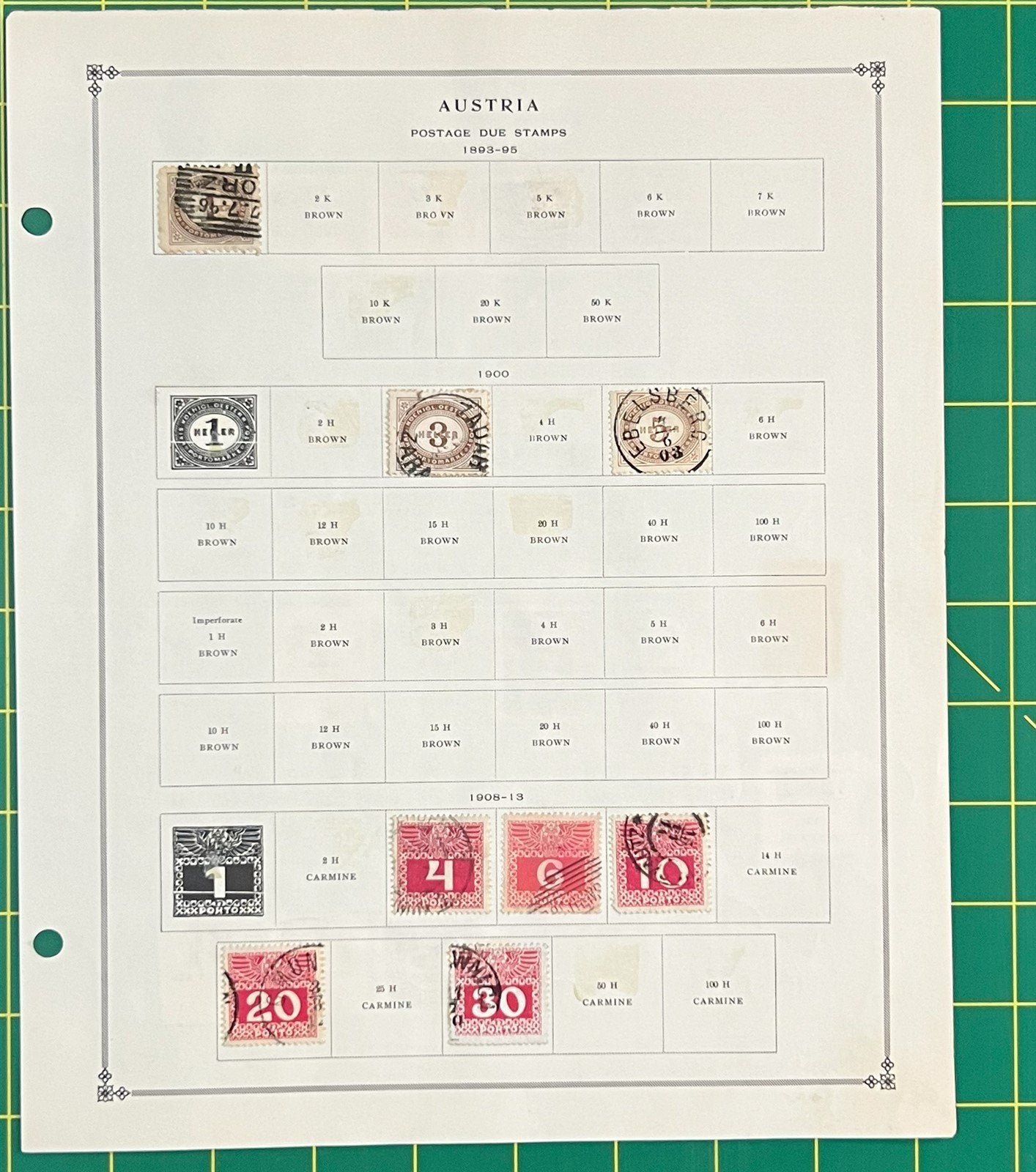 Austria Collection of 302 Stamps on Album Pages ZAYIX 0825SB4022