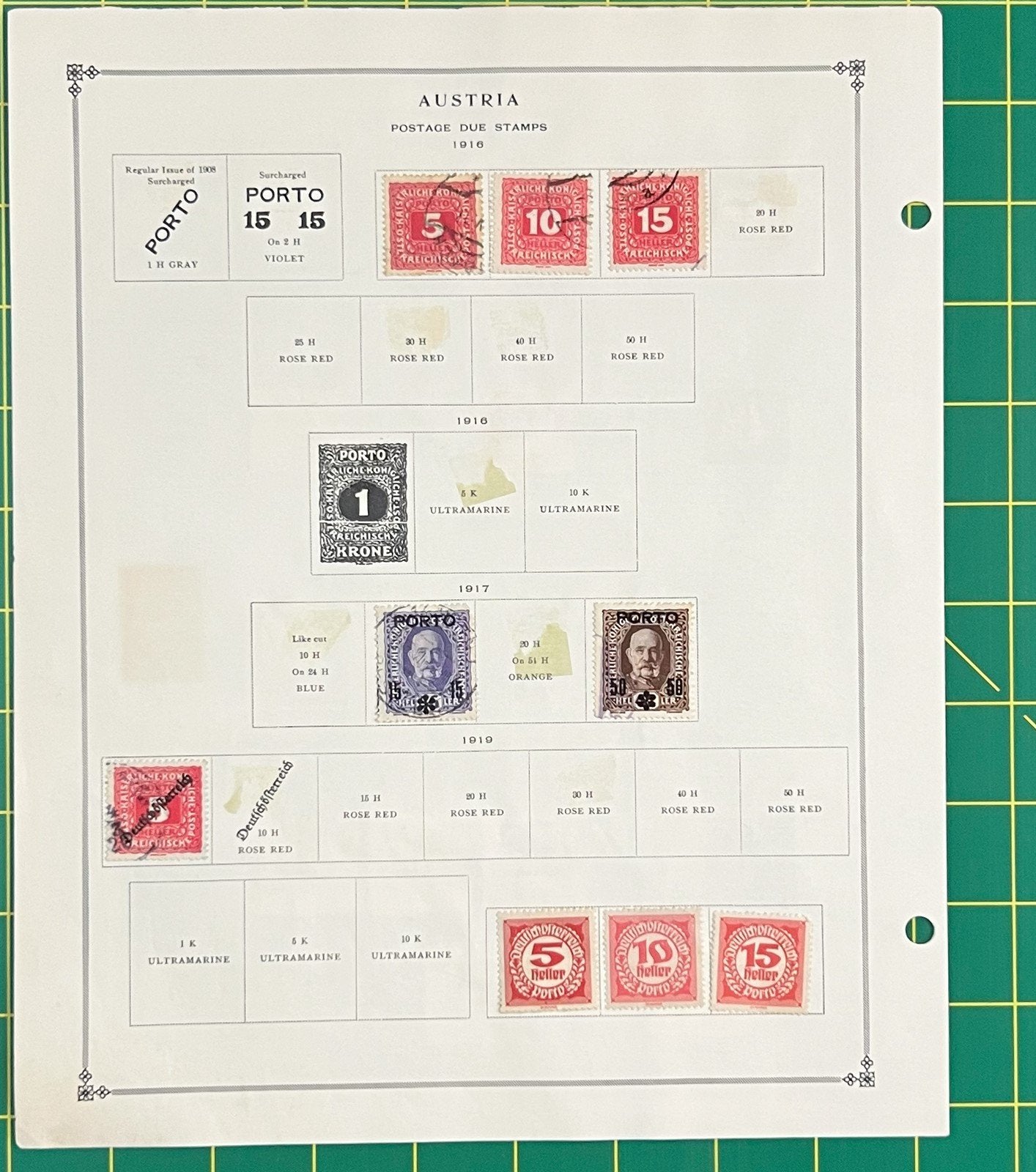 Austria Collection of 302 Stamps on Album Pages ZAYIX 0825SB4022