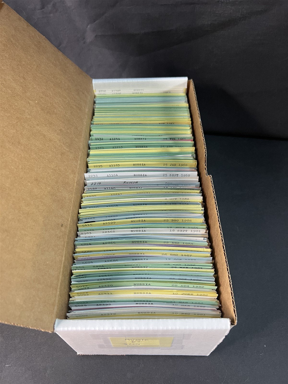 Russia Collection 2 on Hundreds of Dealer Cards by Scott# ZAYIX 0825G4057