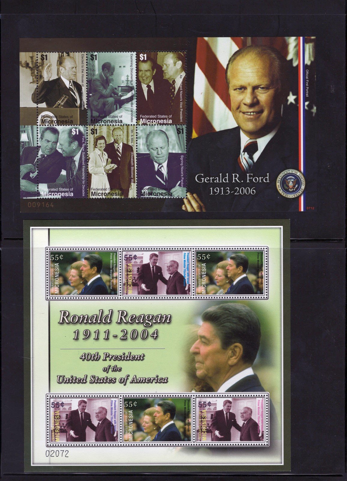 Micronesia MNH Presidents & Famous People Collection, 10 Pages ZAYIX 0825CB4239