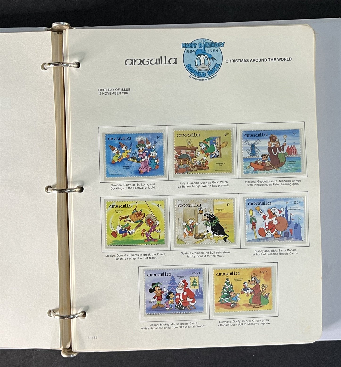 Disney MNH Worldwide Stamp Collection of 218 Stamps & 37 Sheets ZAYIX 0825G4333