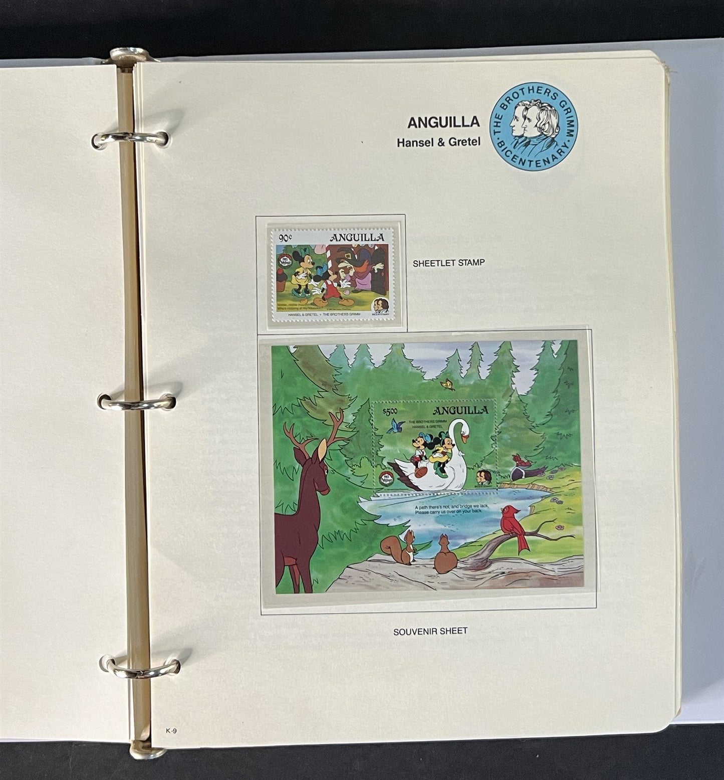 Disney MNH Worldwide Stamp Collection of 218 Stamps & 37 Sheets ZAYIX 0825G4333