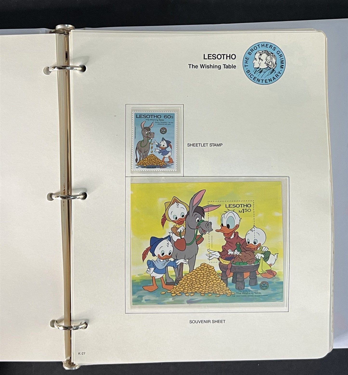 Disney MNH Worldwide Stamp Collection of 269 Stamps & 48 Sheets ZAYIX 0825G4334