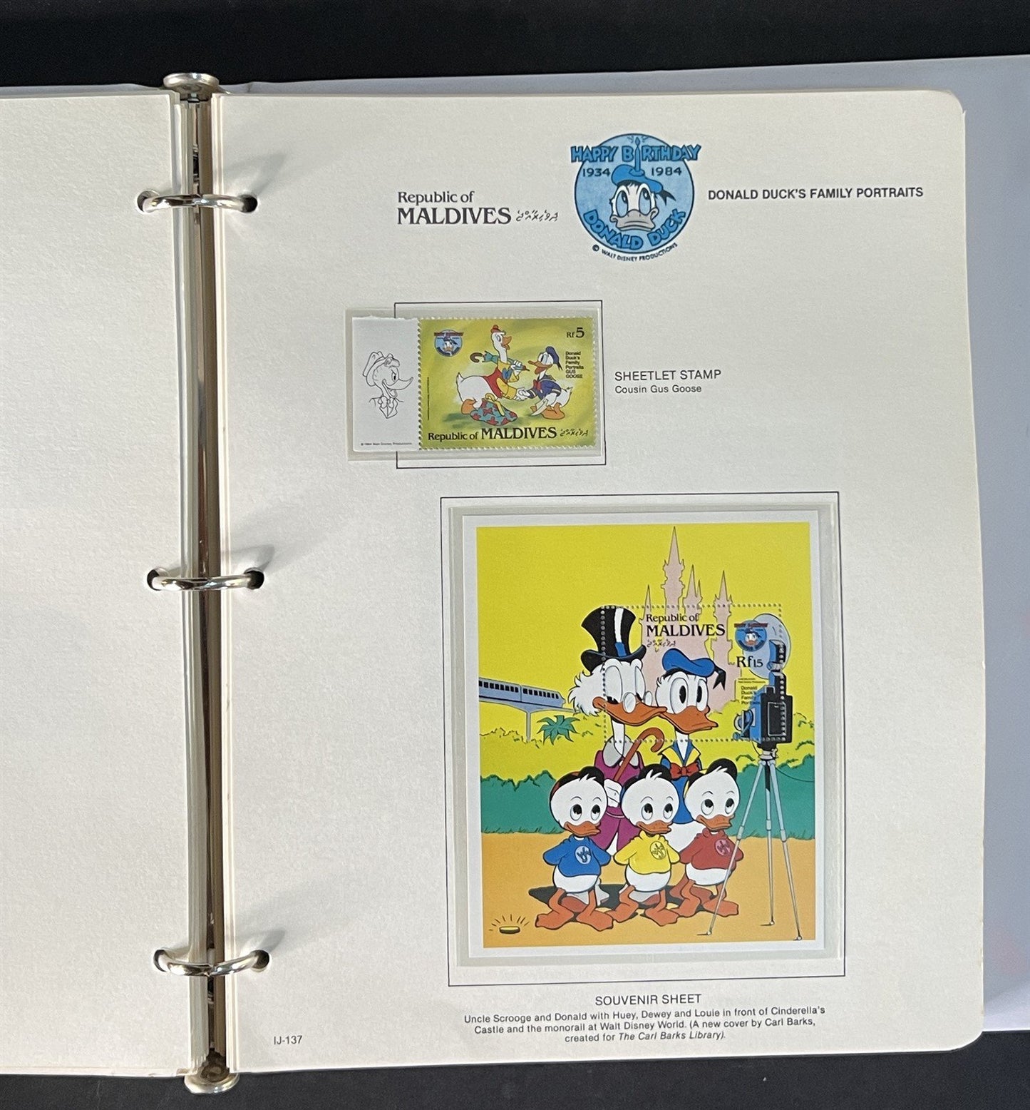 Disney MNH Worldwide Stamp Collection of 269 Stamps & 48 Sheets ZAYIX 0825G4334