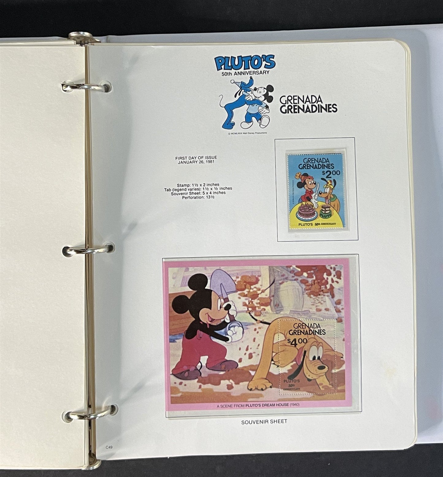 Disney MNH Worldwide Stamp Collection of 269 Stamps & 48 Sheets ZAYIX 0825G4334