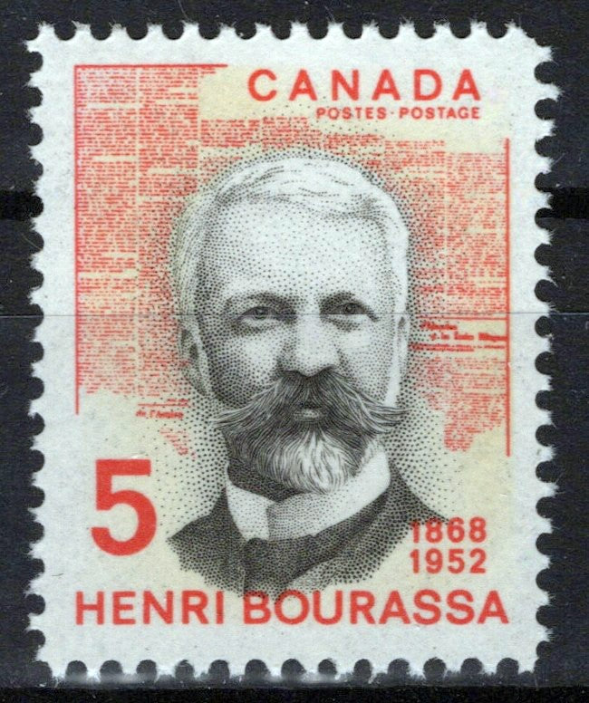 Canada 485 MNH Henri Bourassa JournalistZayix 1224S0013M