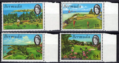Bermuda 284-287 MNH Golf Courses Sports Games ZAYIX 071423S101M
