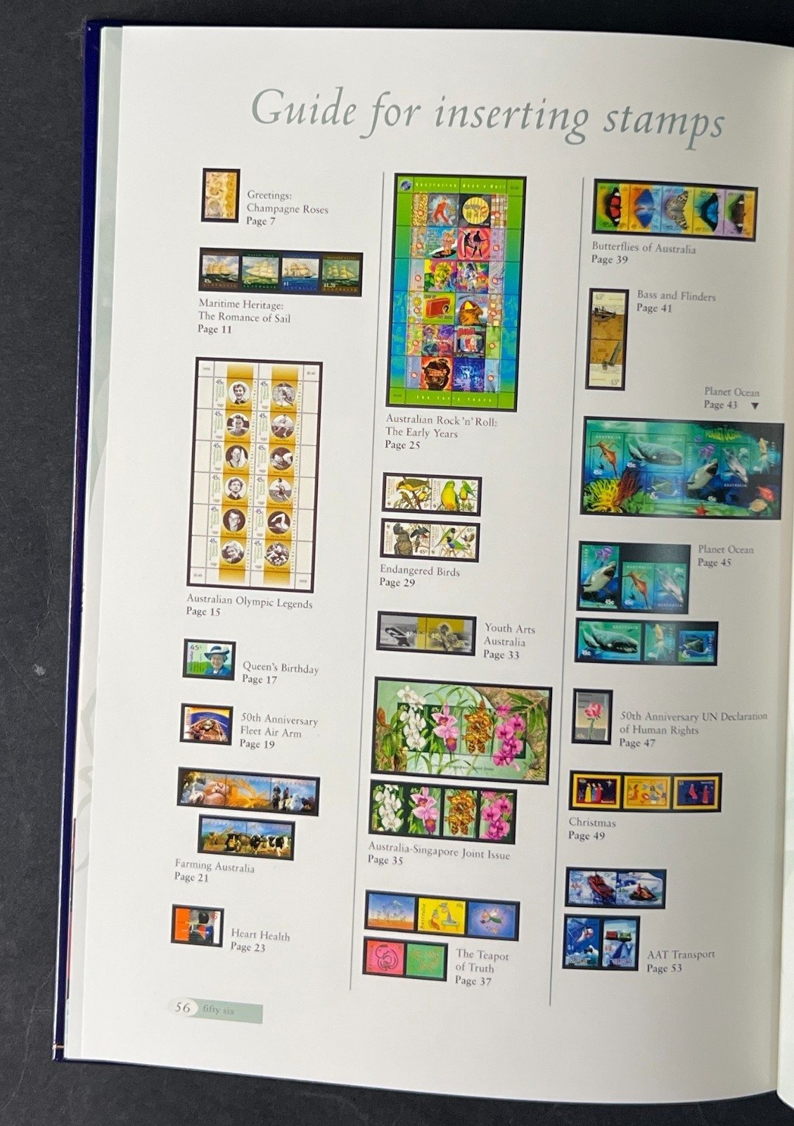Australia Official 1998 Stamp Mint Year Set Collection stamp pack ZAYIX