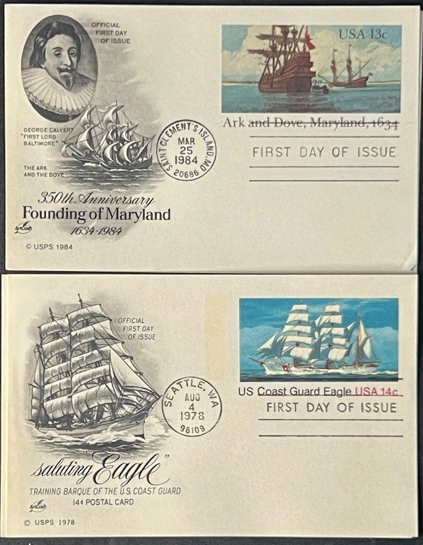 Ships & Boats First Day Cover Collection & Stamps FDC ZAYIX