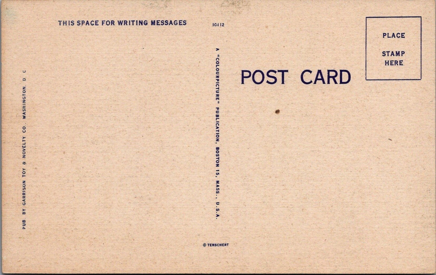 Corcoran Art Gallery Washington DC Garrison Toy Postcard ZAYIX 083022PC01