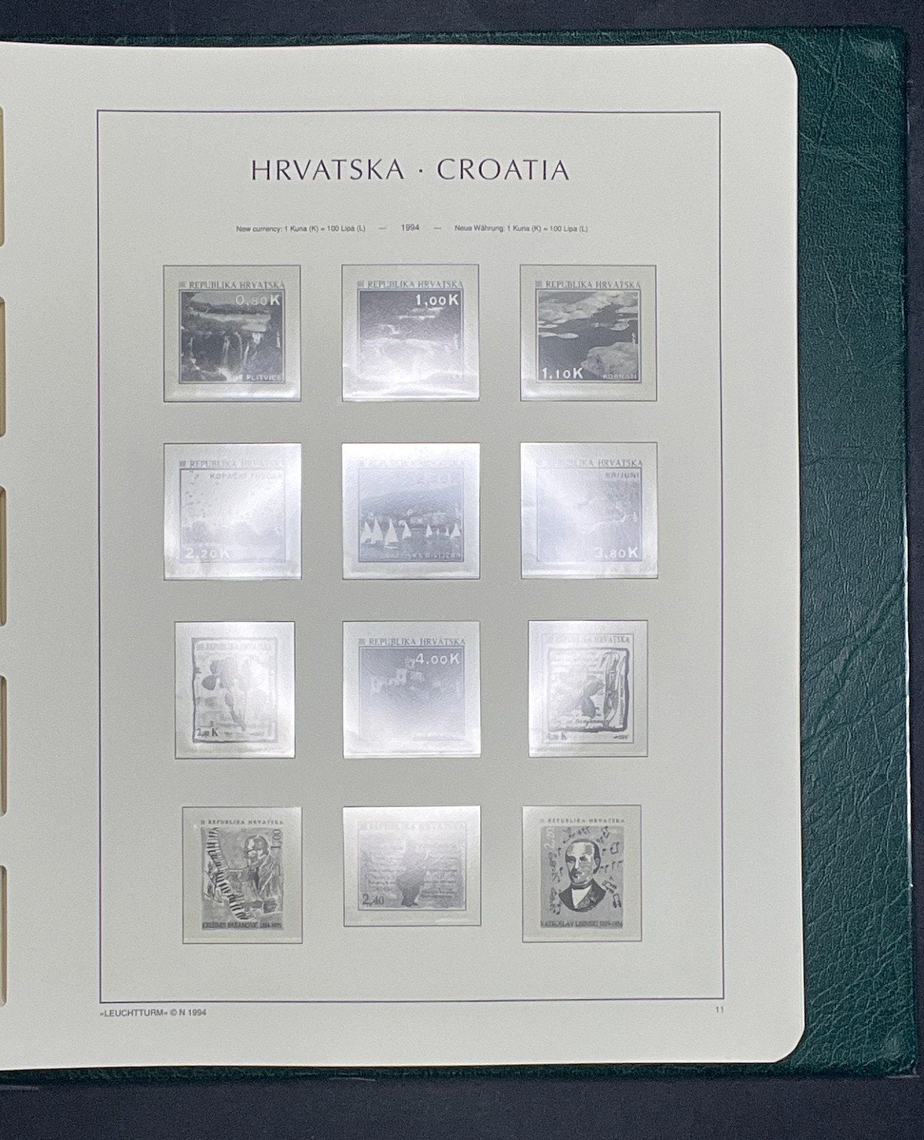 Croatia Lighthouse Hingeless Album 1991-2002 ZAYIX