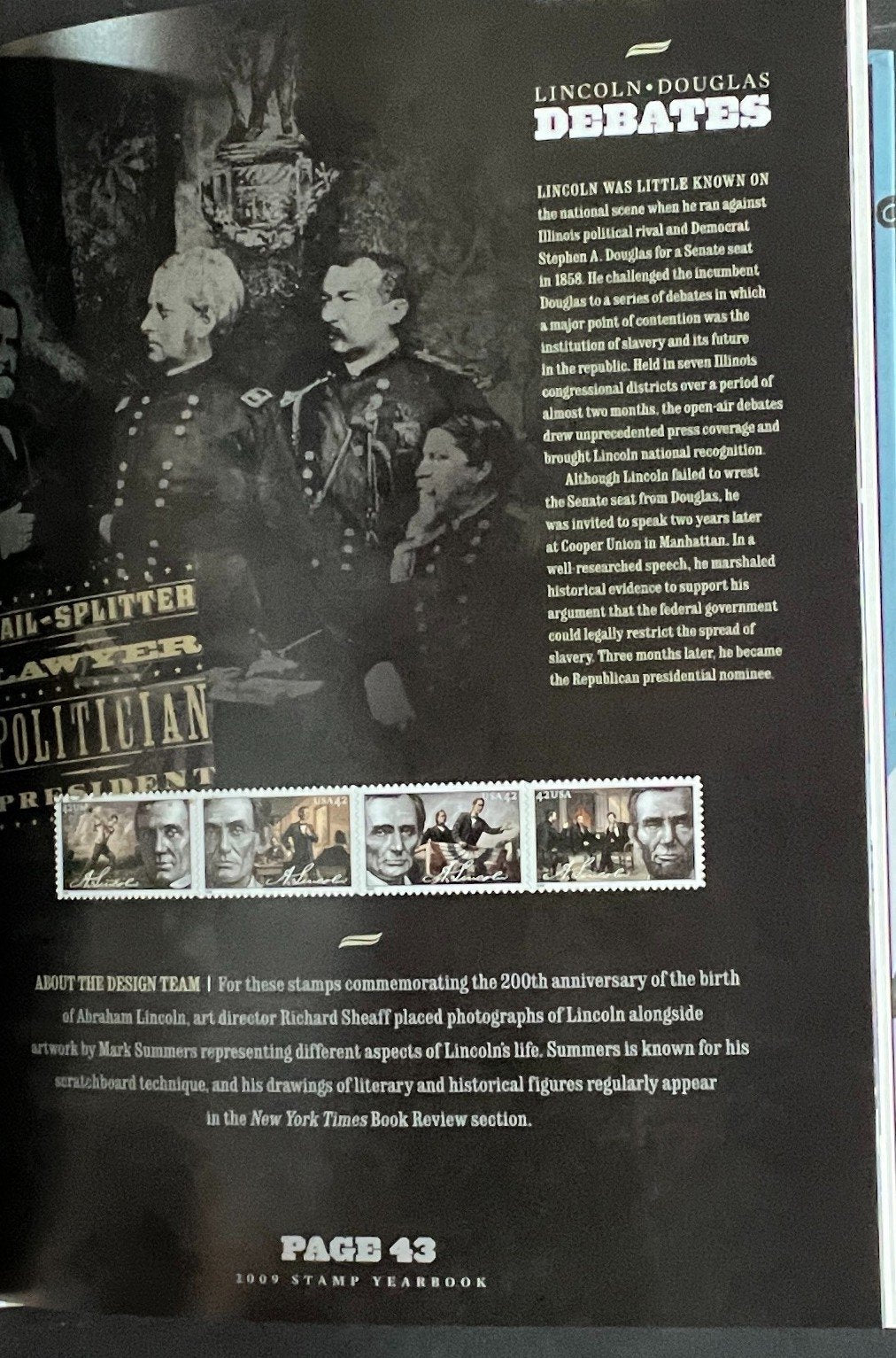 United States The 2009 Commemorative Stamp Yearbook Hard Cover Mint Sets ZAYIX