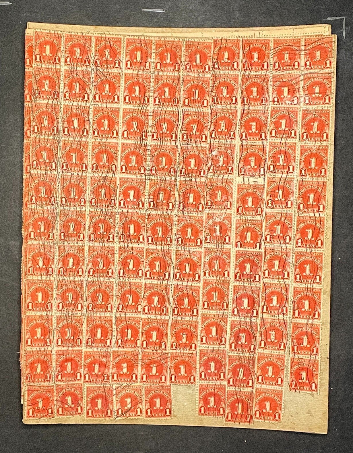 United States Postage Due Collection on Cardboard 50+ sheets ZAYIX