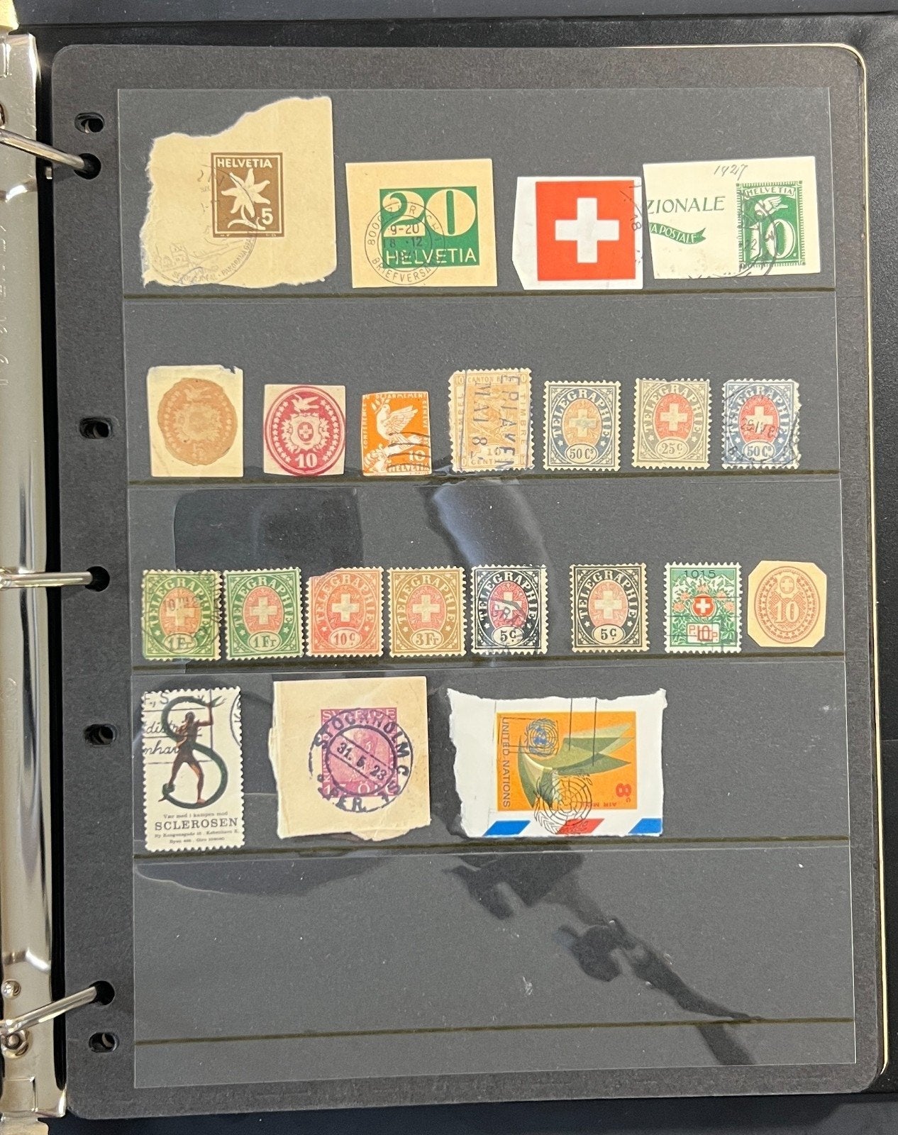 World Locals Revenues Back of Book Seals Stamp Collection Album Mint&Used ZAYIX