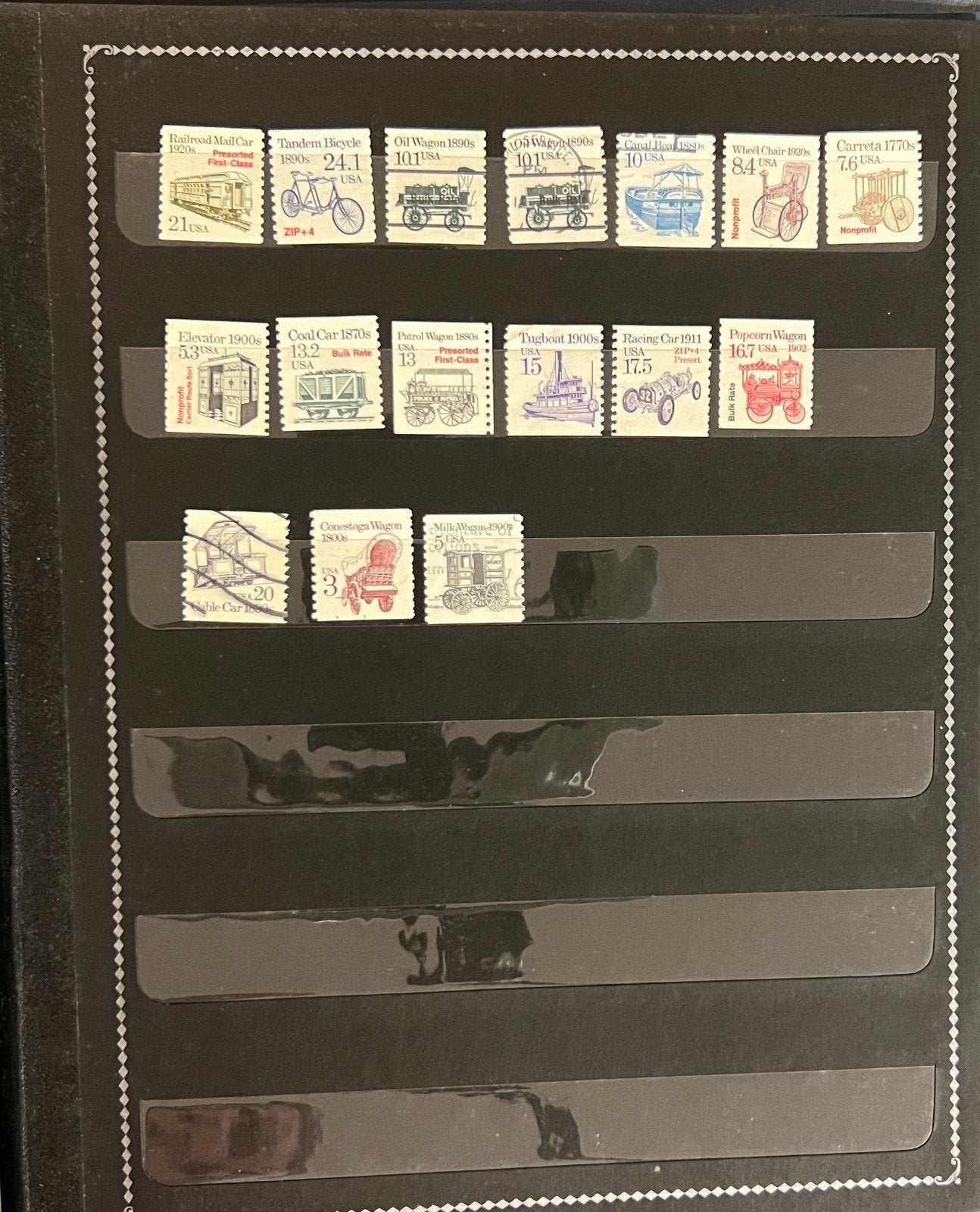 Orange River Colony & Zululand Stamp Collection Stock Book Used ZAYIX