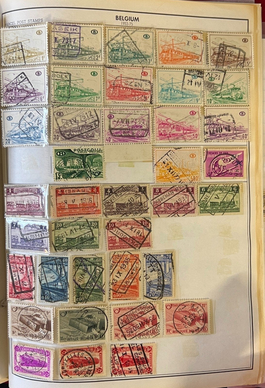 Bahamas to Belize Stamp Collection Harris Album Hundreds of Stamps ZAYIX