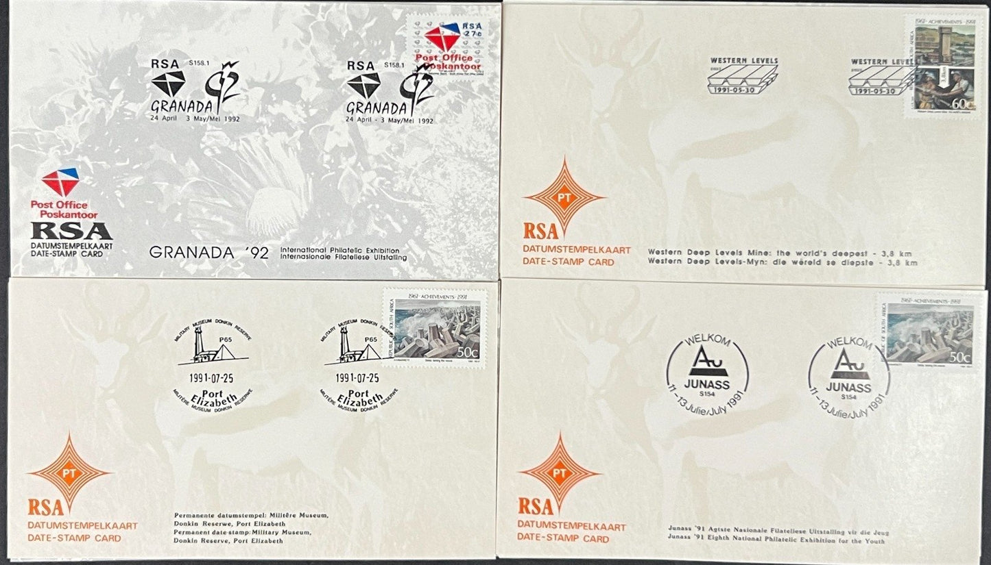 Republic of South Africa 36 FDC First Day Covers & Event Covers 1952-1992 ZAYIX