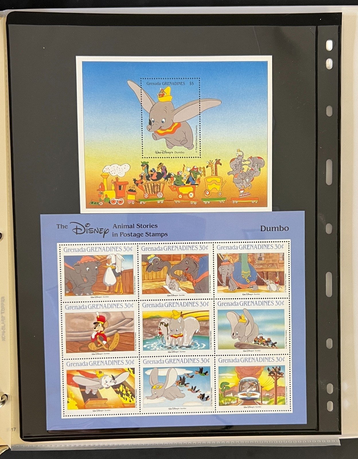 Disney World Wide Stamp Collection 5 Volumes 259 Stamps & 54 Sheets ZAYIX