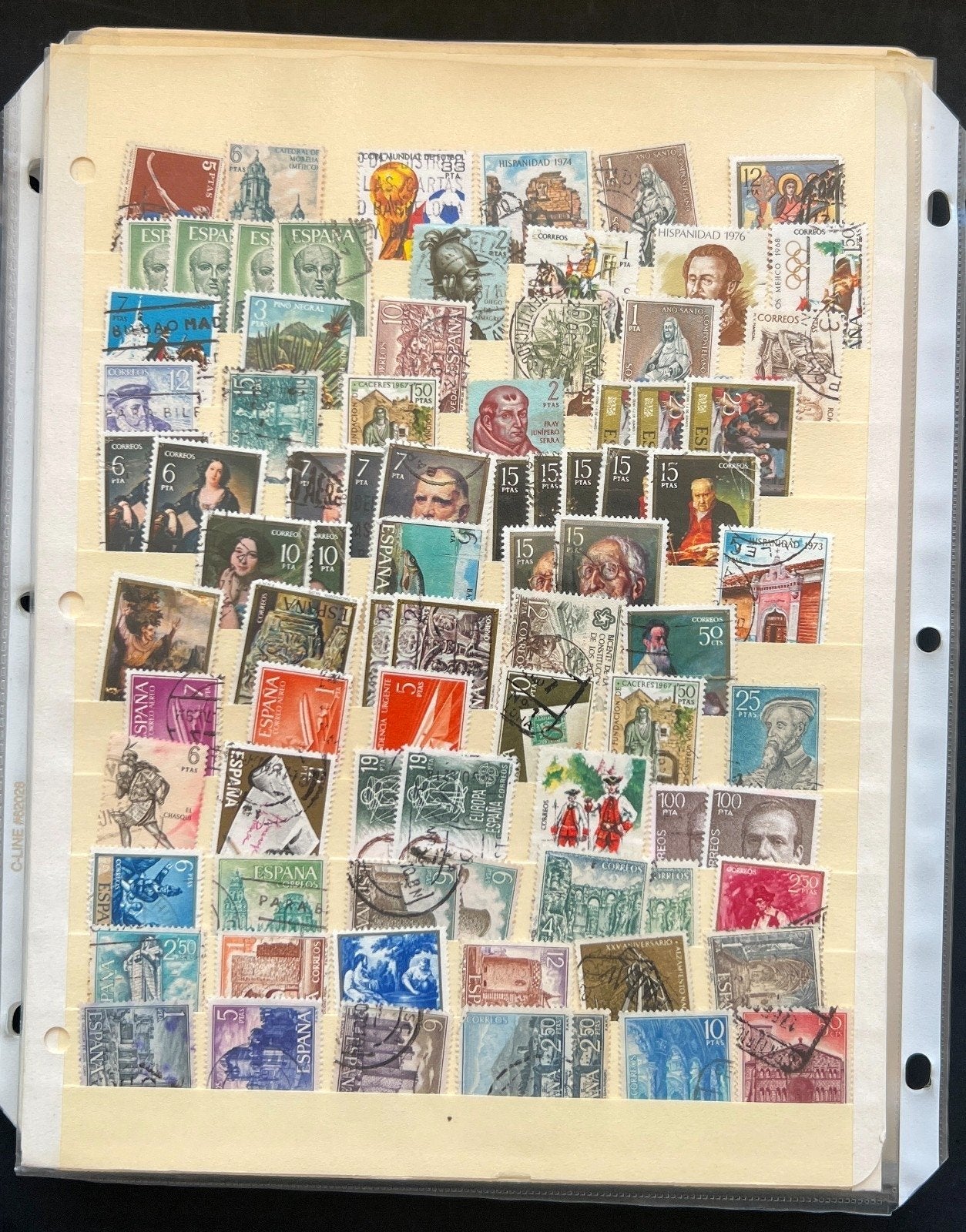 Spain Sweden Switzerland Uruguay Album 34 Stock Pages Thousands of Stamps ZAYIX