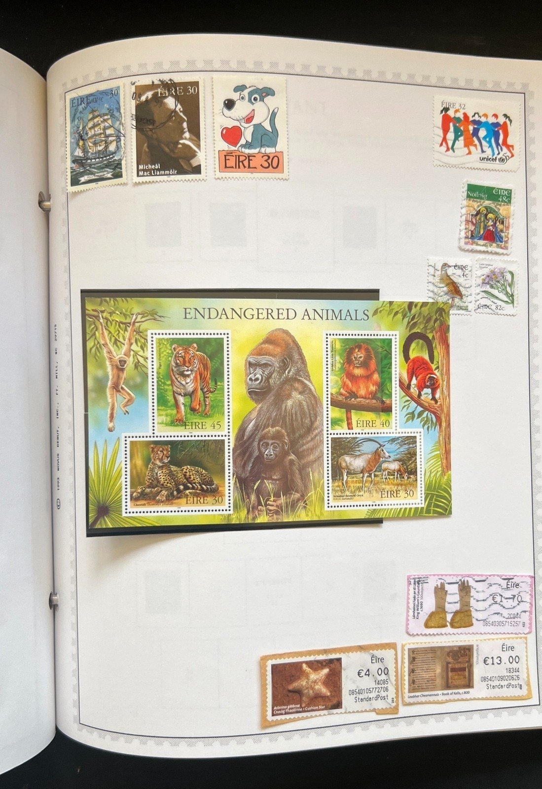 Cyprus Gibraltar Ireland Malta Stamp Collection Minkus Specialty Album ZAYIX