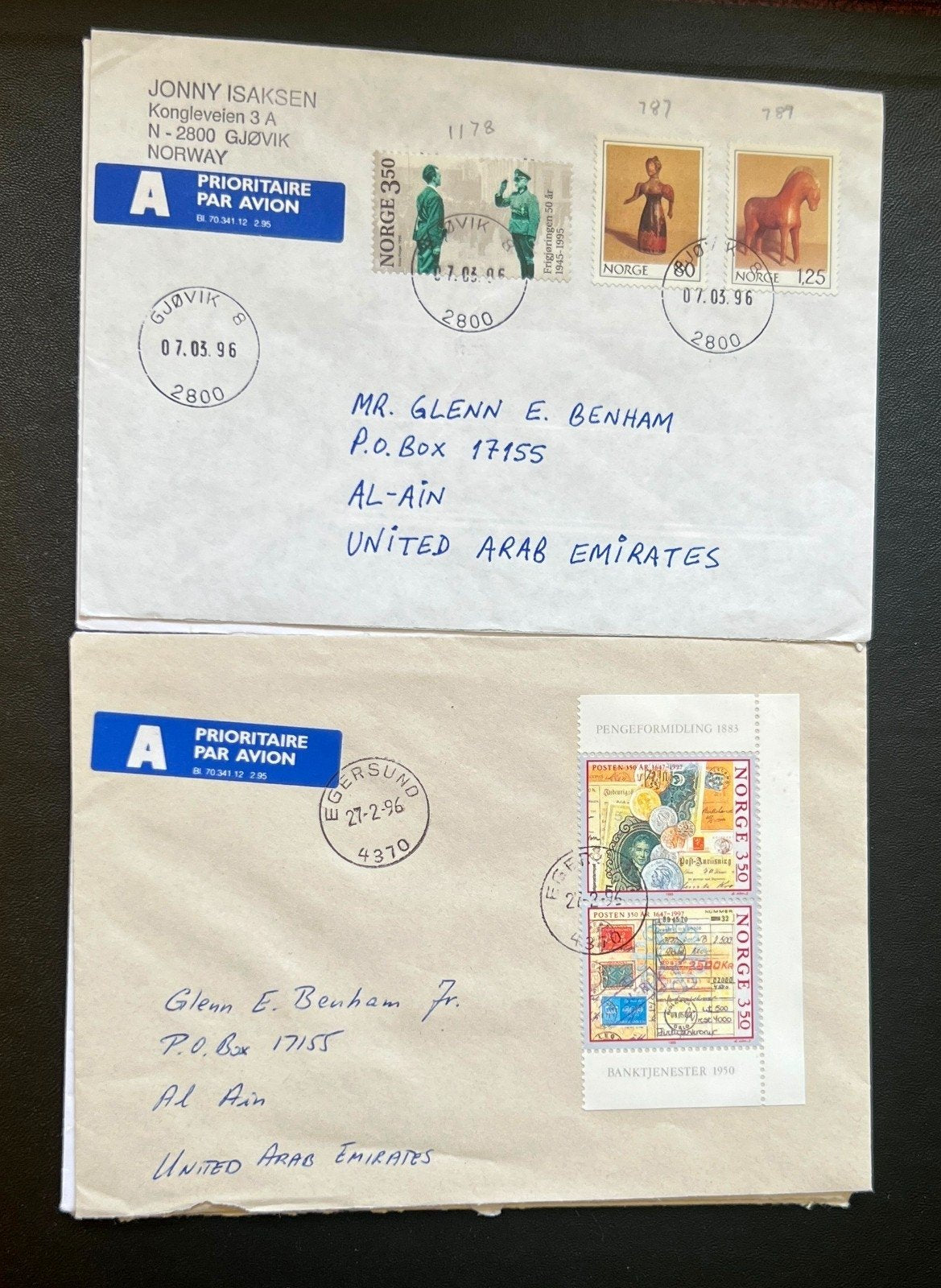 Norway Iceland Latvia Lithuania Stamp Collection Minkus Specialty Album ZAYIX