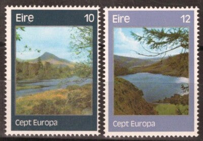 Ireland 413-414 MNH Europa Cept Lugalla Lake View Ballynahinch ZAYIX 101822S50
