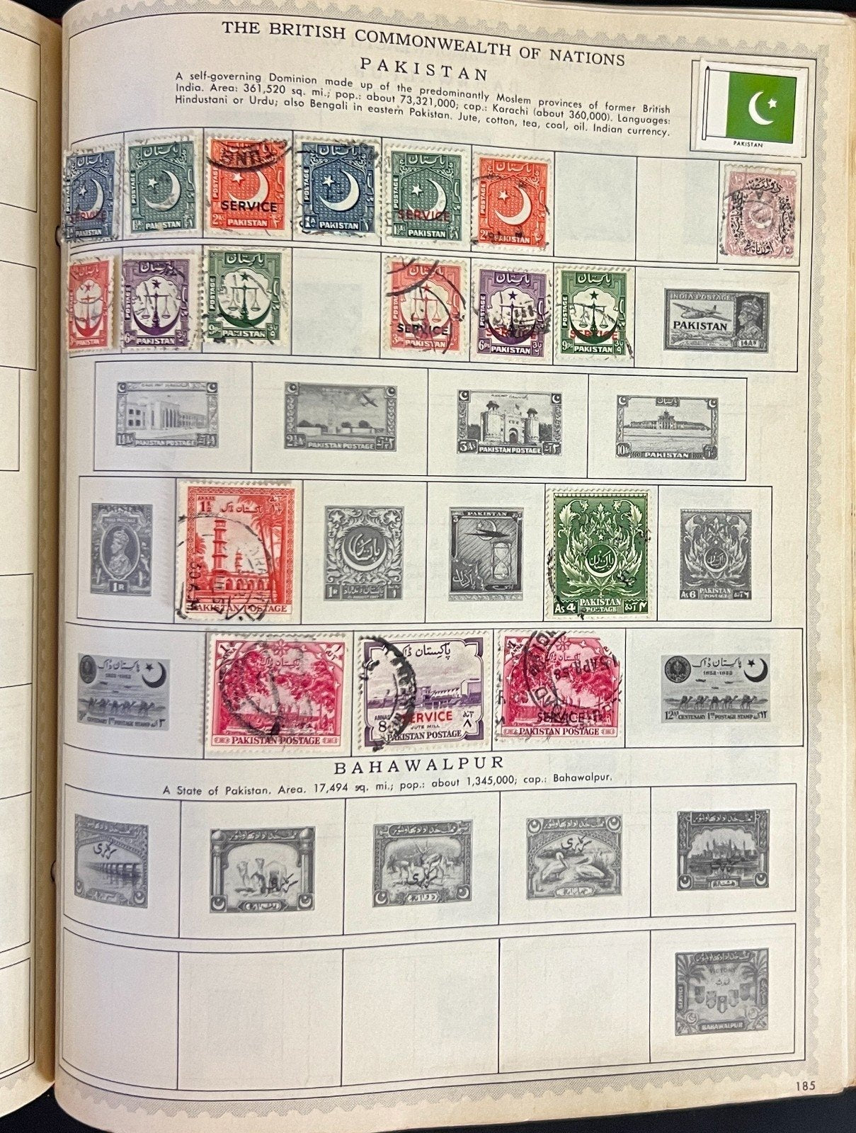 World Wide Postage Stamp Collection Album Hundreds of Stamps Used ZAYIX
