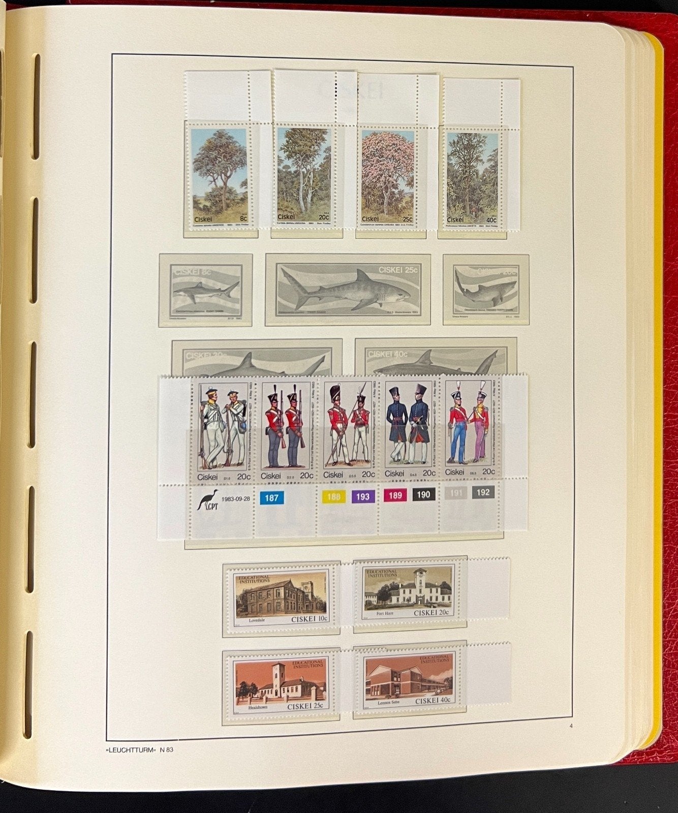 South Africa Venda Transkei Ciskei Stamp Collection Lighthouse Album MNH ZAYIX