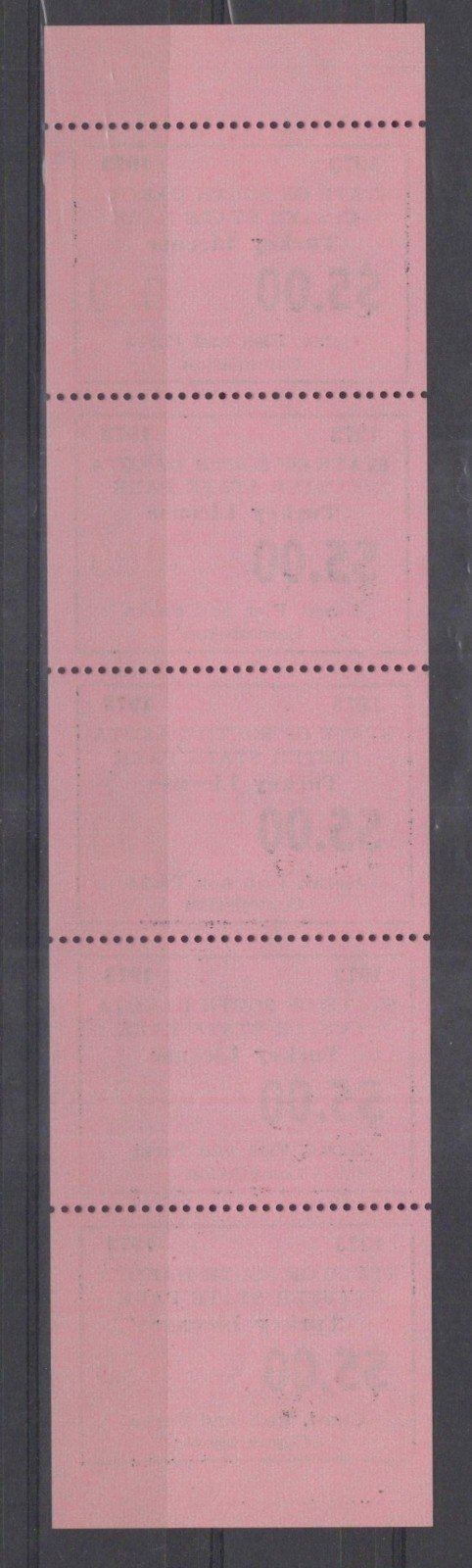 South Dakota SD-TKCP3 MNH 1973 $5 Custer State Park Turkey License ZAYIX