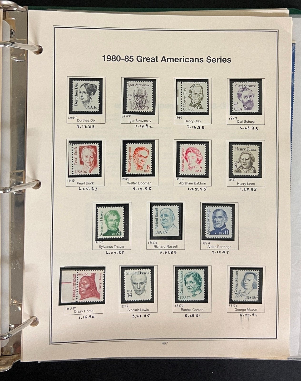 United States Stamp Collection Mystic Album Mint & Used 1959-1984 ZAYIX