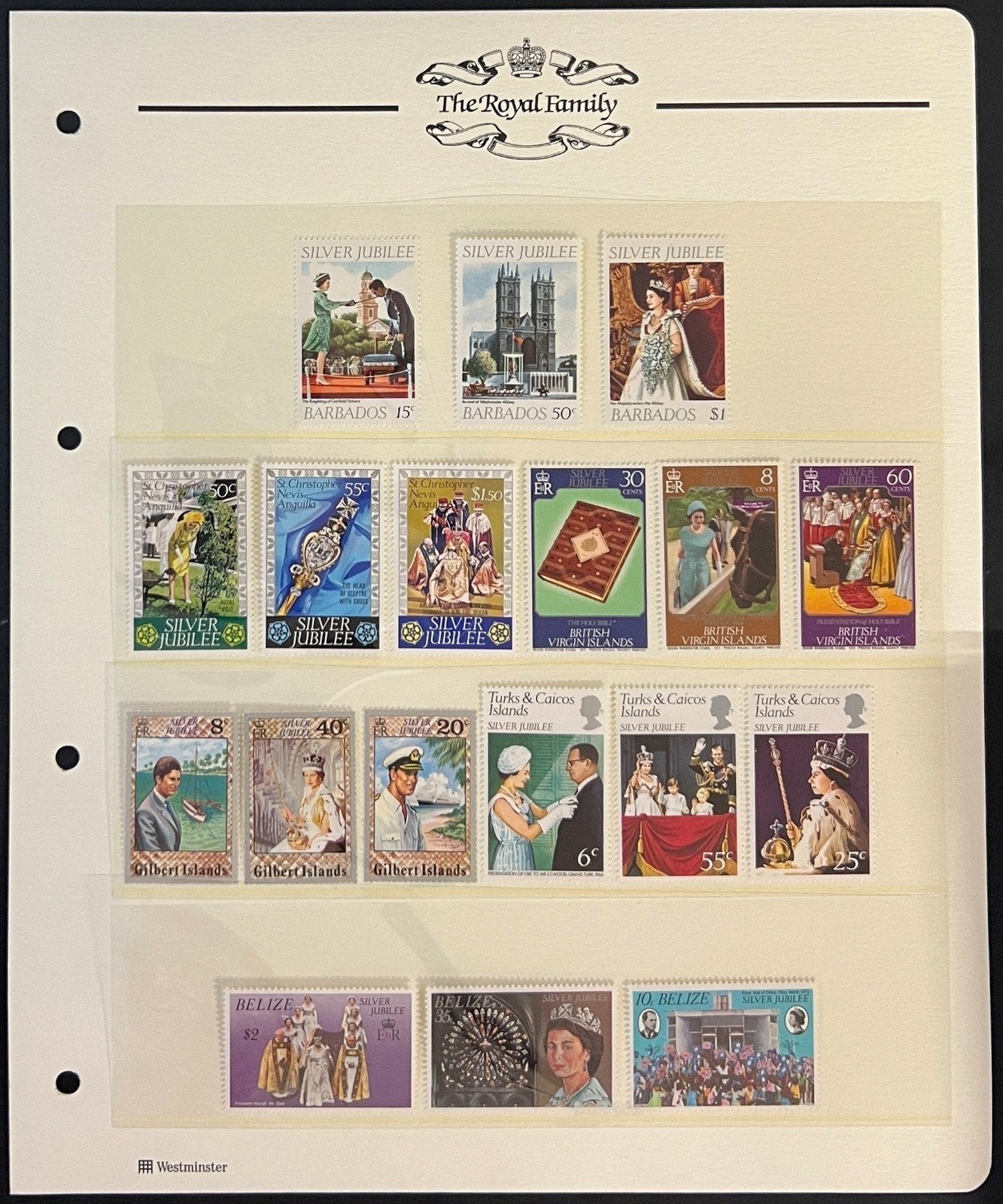 The Royal Family Stamp Collection Pages MNH ZAYIX