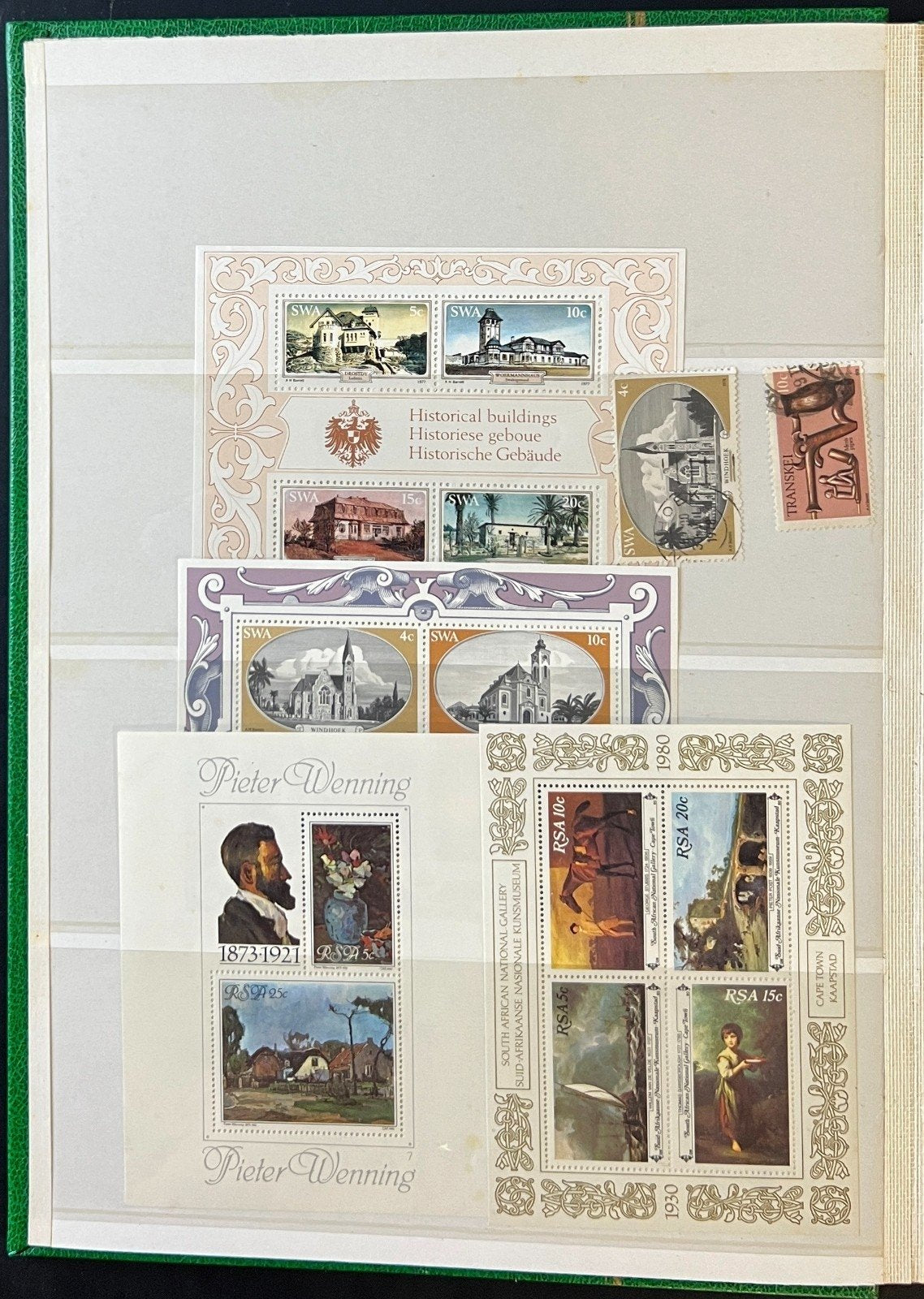 Africa Stamp Collection Kabe Stockbook Mint & Used ZAYIX