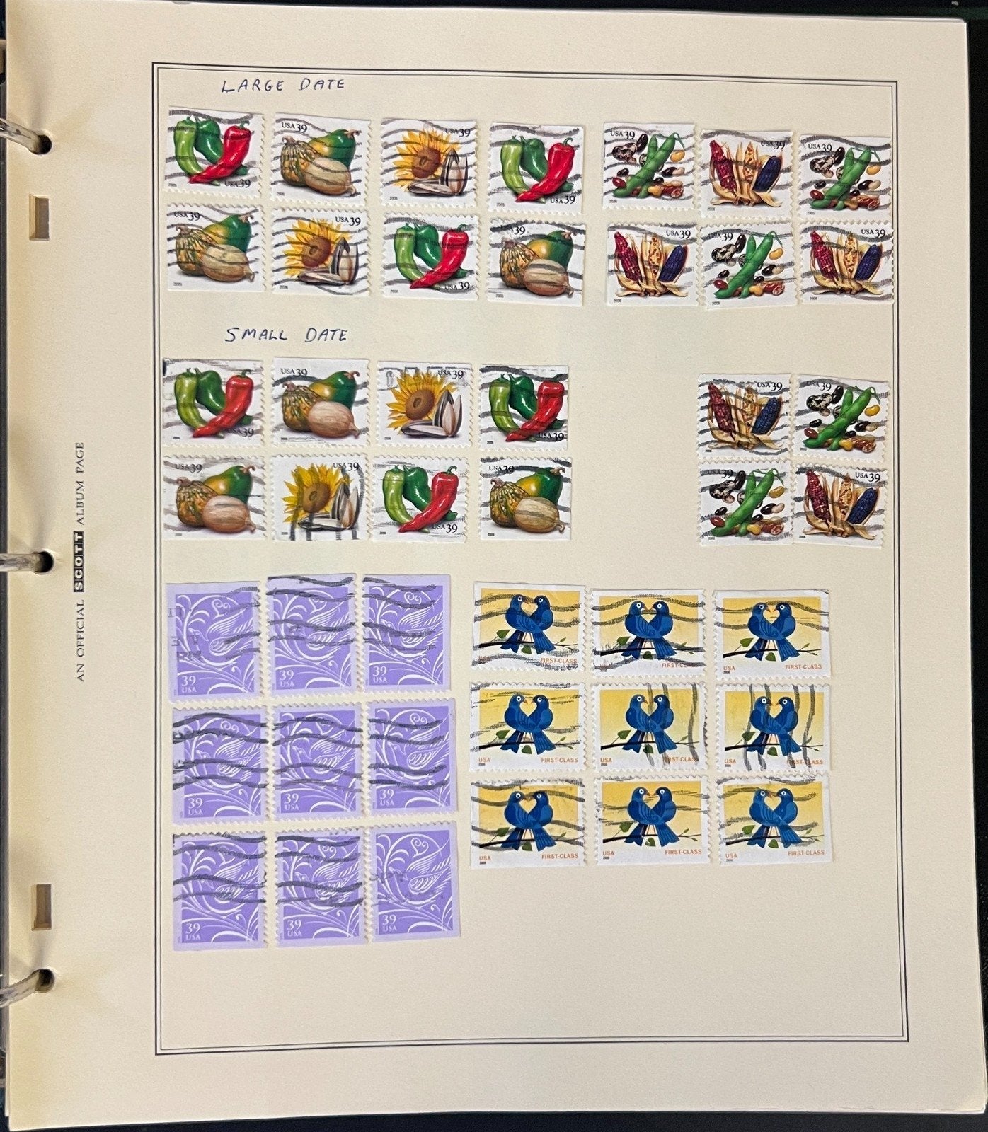 United States 2001-2008 Stamp Collection Scott Specialty Album Mint & Used ZAYIX