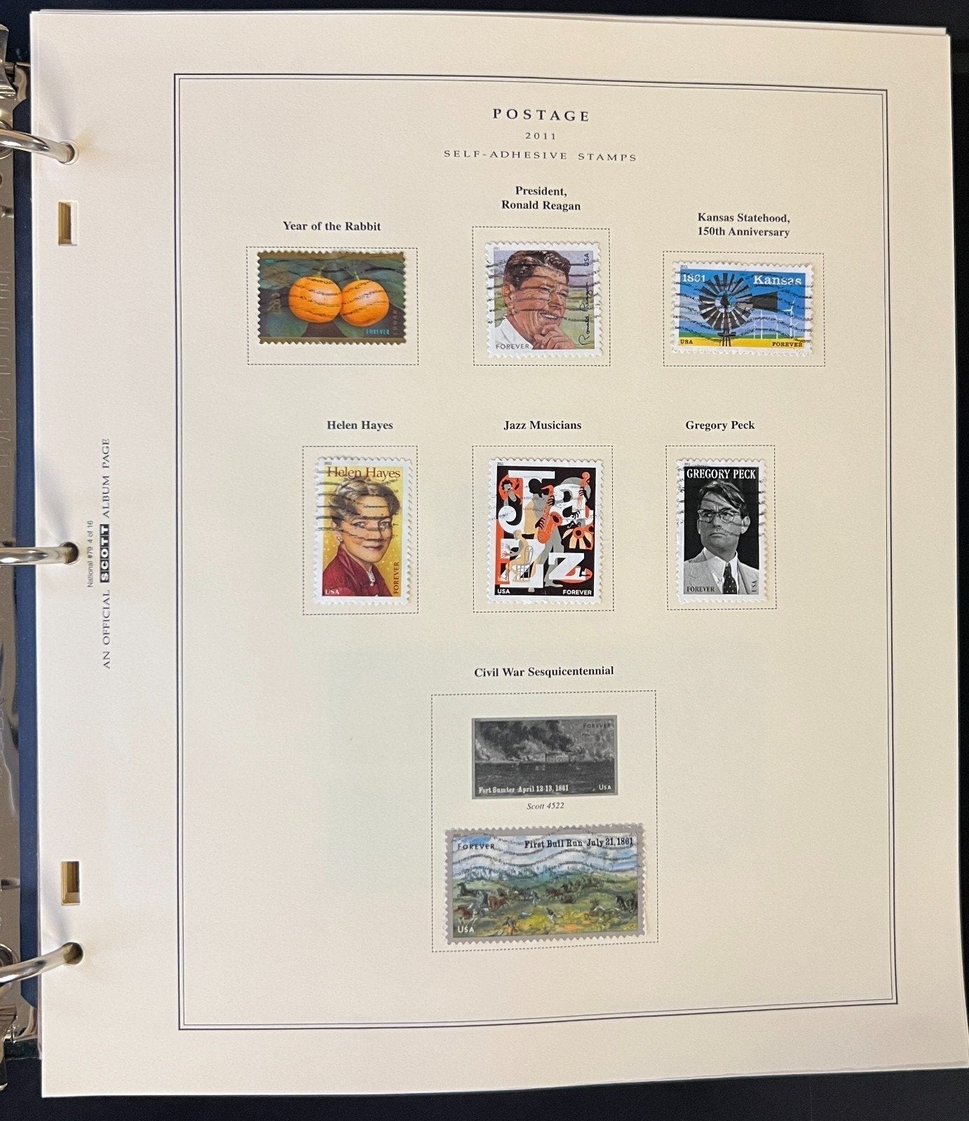U.S. 2009-2024 Stamp Collection Scott Specialty Album Mint & Used ZAYIX