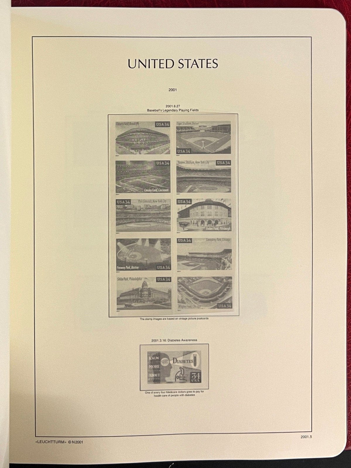 United States 1975-1993 Lighthouse Hingeless Stamp Album ZAYIX