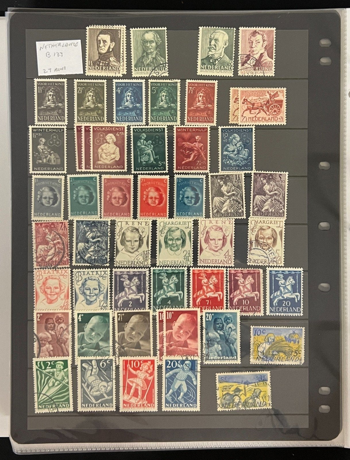 World Wide Overprinted Stamps Collection Album Over 75 Stockpages ZAYIX