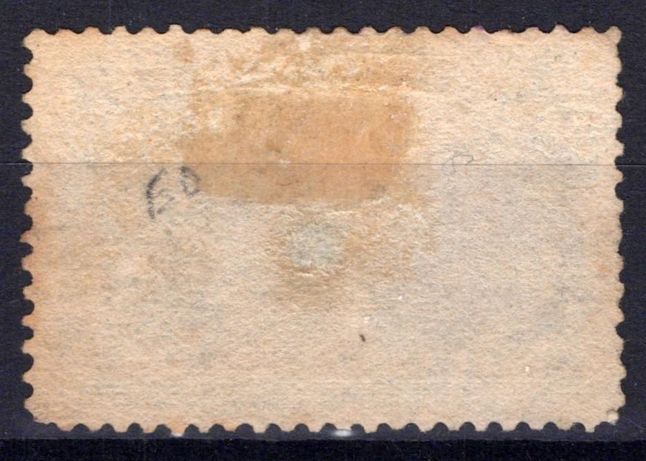 US 1893 50c Columbian Exposition, slate blue, Scott# 240 Fine Used, fault ZAYIX