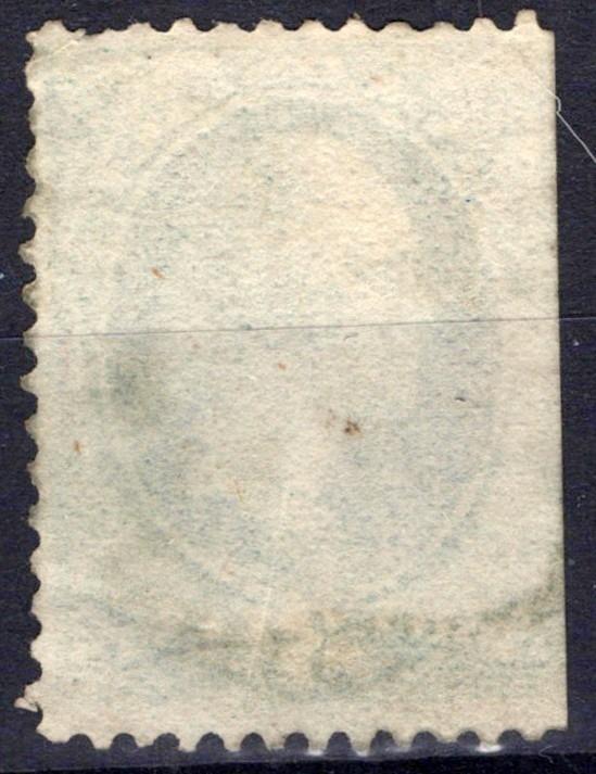 US 1870 3c green Washington National Bank Note Scott# 147 VG No Gum Unused ZAYIX