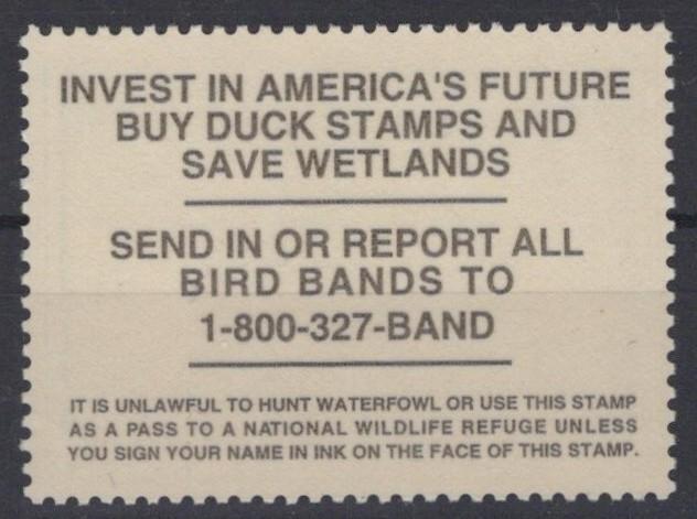 US 1997 Migratory Bird Hunting Conservation $15 Duck Stamp RW64 VF MNH ZAYIX