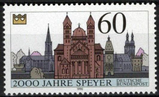 Germany 1591 MNH Architecture Speyer Landmark ZAYIX 051023S10