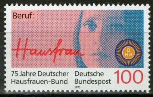 Germany 1600 MNH Women German Assoc. Housewives ZAYIX 051023S18