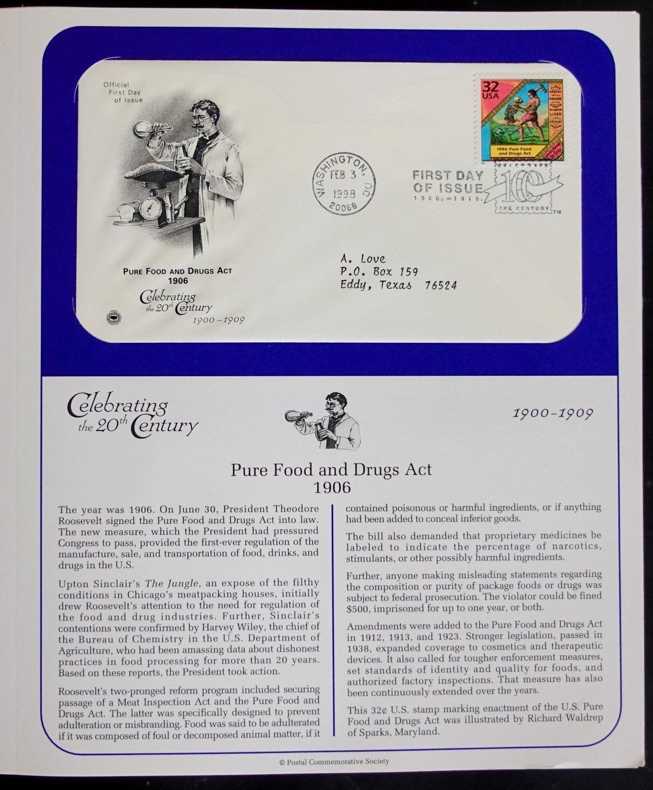 U.S. Celebrate The 20th Century First Day Cover Collection FDC 1998-2000 ZAYIX