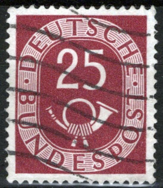 Germany 678 Used Numeral & Post Horn ZAYIX 051023S38