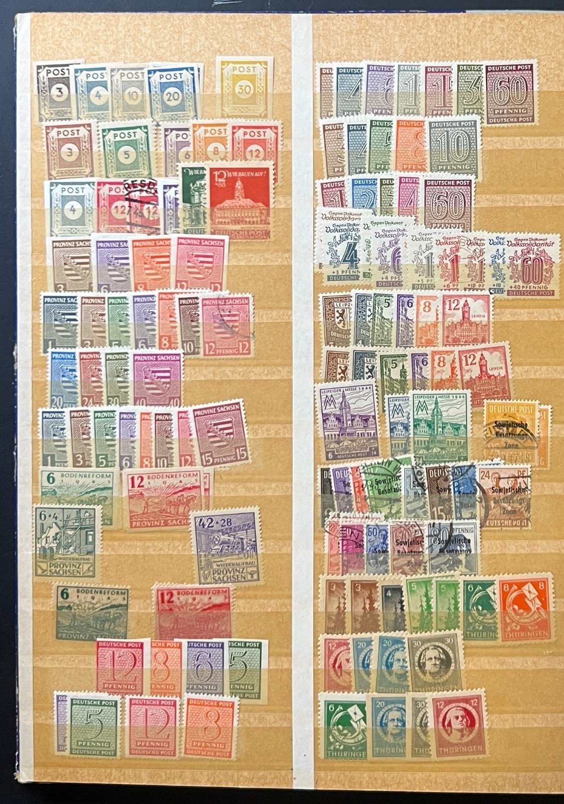 Germany & Occupation Stamp Collection Stockbook Mint & Used Stamps ZAYIX