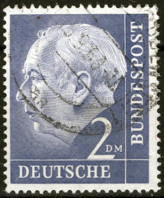 Germany 720 Used President Theodor Heuss Politician ZAYIX 051023S52M
