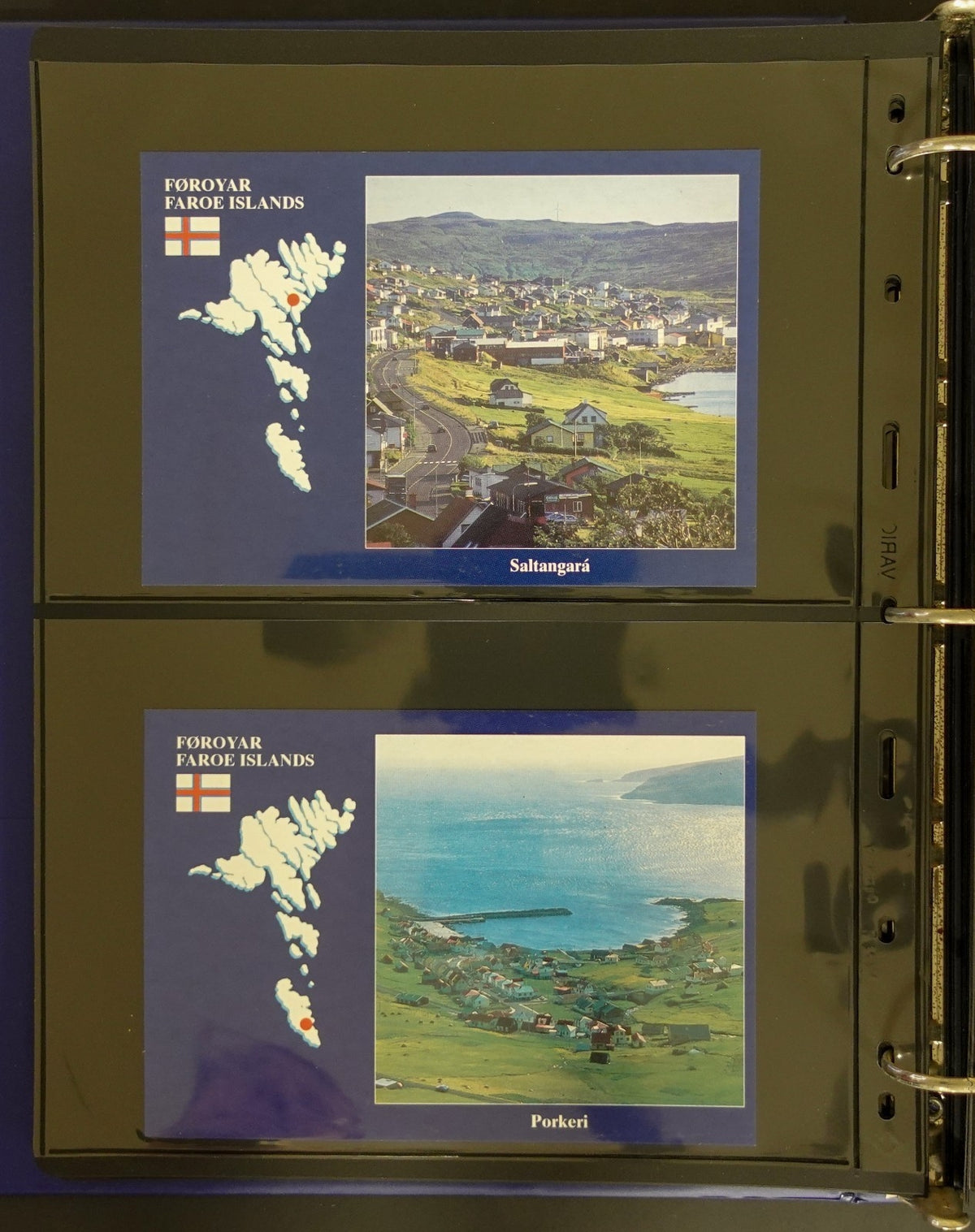 Faroe Islands Complete 1975-2010 Postal Cards Stamp Collection Album ZAYIX