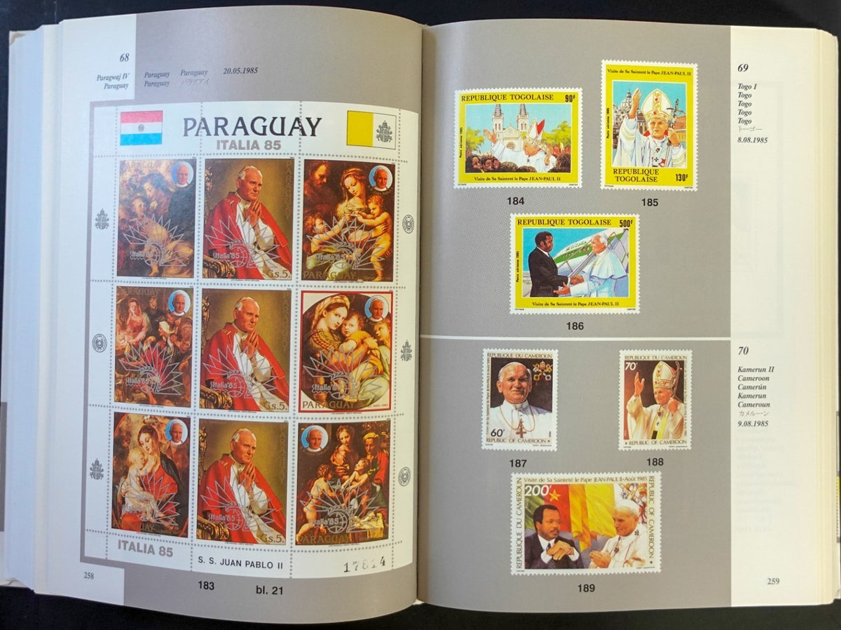 The Pilgrim Pope John Paul II Stamp Catalog 2003 Definitive Edition ZAYIX