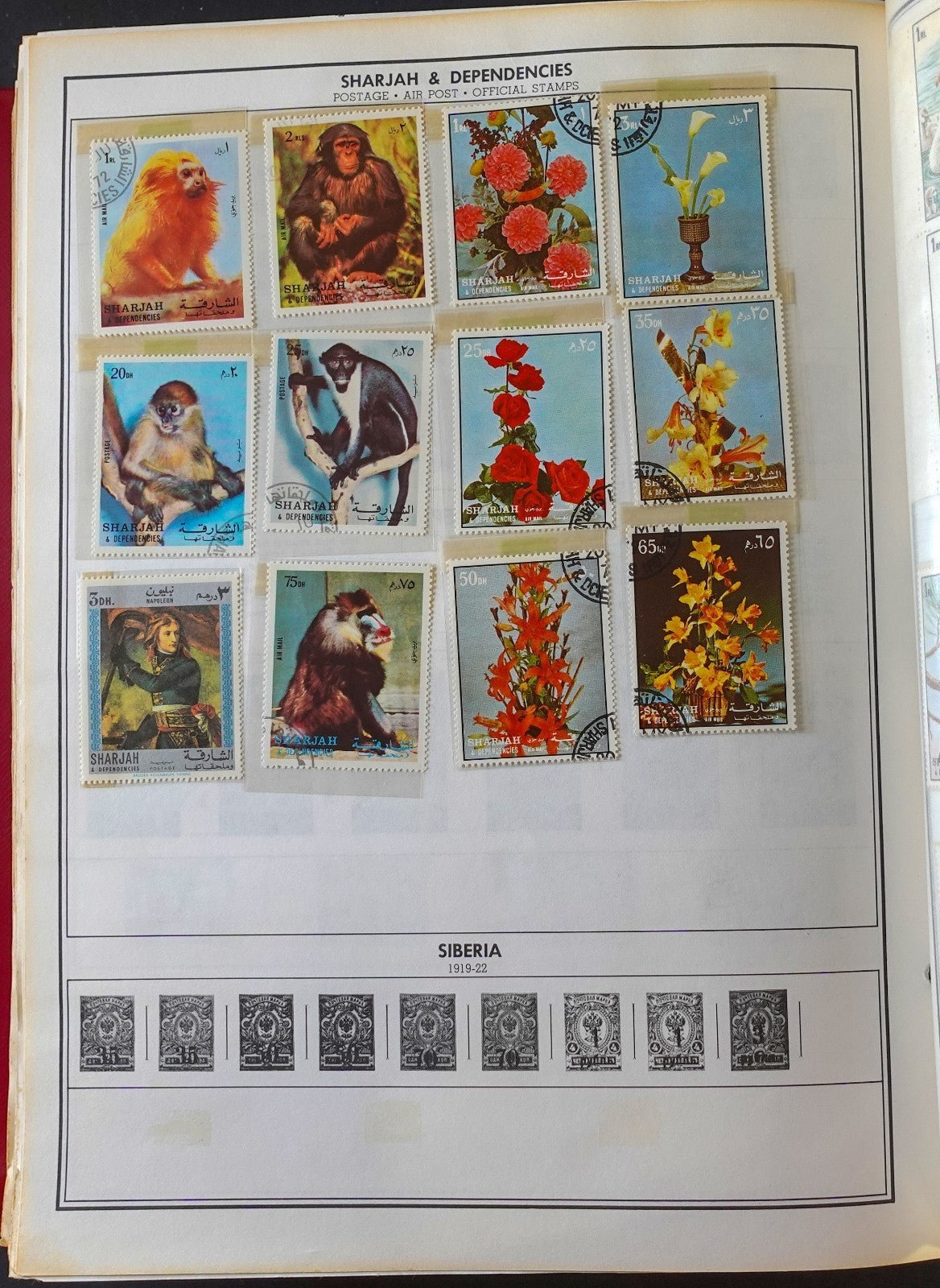 S Countries Stamp Collection Harris Album Mint & Used ZAYIX
