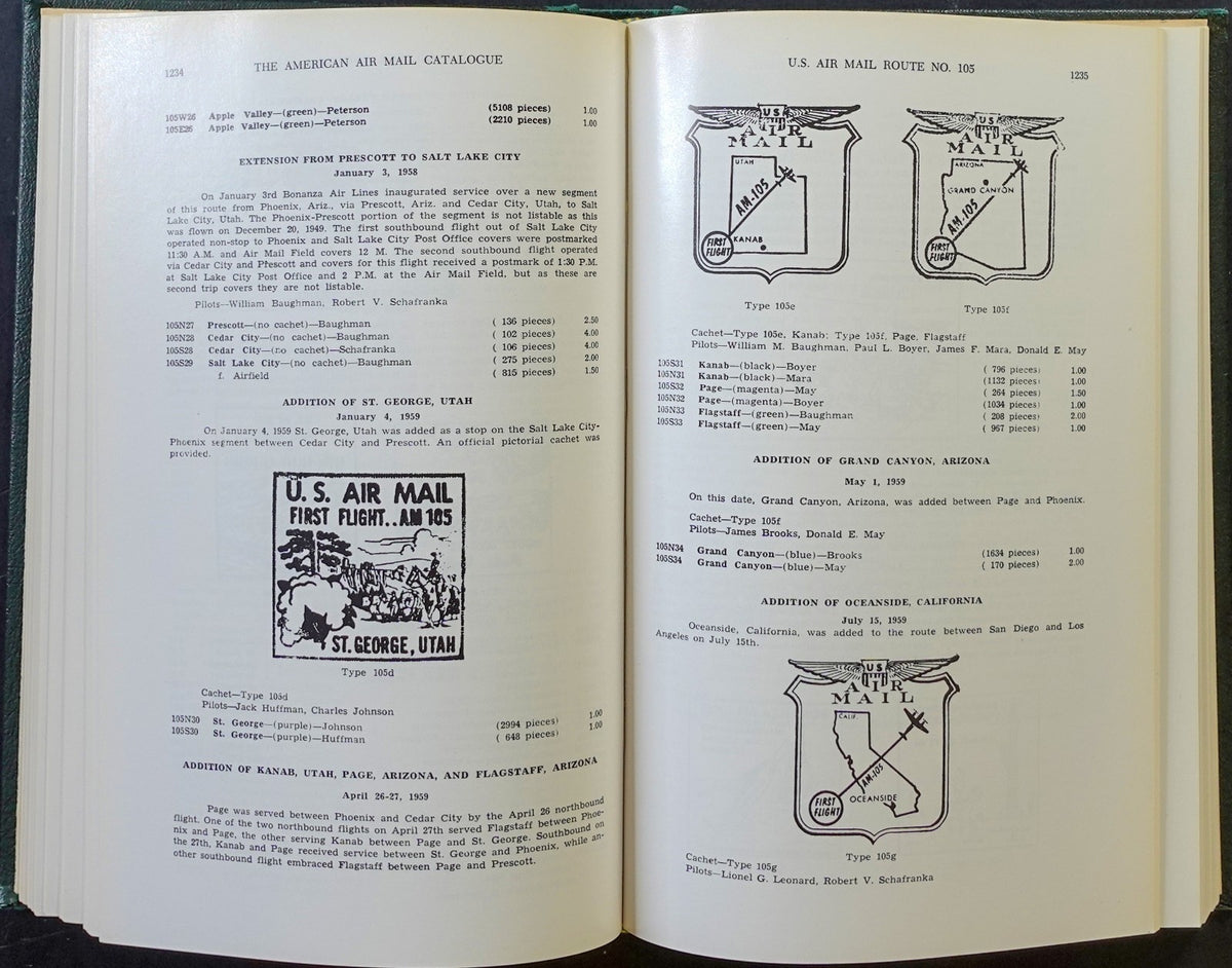 American Air Mail Catalogue Fifth Edition Volume Three ZAYIX